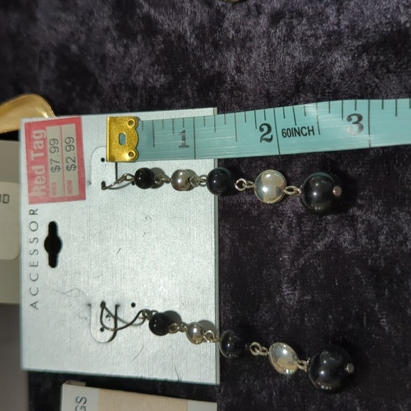 Misc. Brands Lot of 7 New Dangle Pierced Earrings Sets Hypo Allergenic Sterling - Picture 10 of 10